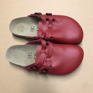Birkis Birkenstock clogs leather